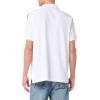 True Religion Mens Damask Short Sleeve Polo(Optic White)