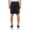 True Religion Men’s Mesh Basketball Shorts – Lightweight, Breathable Athletic Gym Shorts(Jet Black)