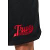 True Religion Men’s Mesh Basketball Shorts – Lightweight, Breathable Athletic Gym Shorts(Jet Black)