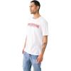 True Religion Men’s Relaxed Nu Brush Tee(Optic White)
