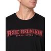 True Religion Men’s Relaxed Overt Painted Tee(Black)