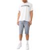True Religion Men’s Relaxed Overt Painted Tee(Optic White)