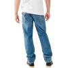 True Religion Men’s Ricky Big T Straight Leg Jean with Back Flap Pockets(Light Breaker)
