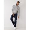 True Religion Men’s Ricky Low Rise Straight Leg Jean with Back Flap Pockets
