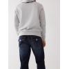 True Religion Men’s Ricky Straight Leg Jeans with Back Flap Pockets – Mens Jeans, Dark Wash Muddy Waters, 42W x 32L