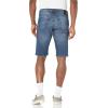 True Religion Men’s Rocco Skinny Fit Denim Short(Dark Dream Maker)