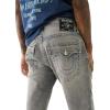 True Religion Men’s Rocco Sn Flap Short Frayed Hem(Moscow Mule Grey Wash)