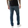 True Religion Men’s Rocco Super T Flap 1/2″ 32″ Inseam(Slate Dark)