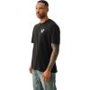 True Religion Men’s Short Sleeve Graffiti Puff Tee – Casual Graphic Crew Neck T-Shirt(Jet Black)