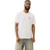 True Religion Men’s Short Sleeve Graffiti Puff Tee – Casual Graphic Crew Neck T-Shirt(Optic White)