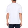 True Religion Men’s Short Sleeve Mesh Box Logo Tee – Casual Crew Neck T-Shirt(Optic White)