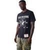 True Religion Men’s Short Sleeve SRS Graphic Tee – Casual Crew Neck T-Shirt(Jet Black)