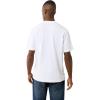 True Religion Men’s Short Sleeve SRS Graphic Tee – Casual Crew Neck T-Shirt(Optic White)