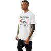 True Religion Men’s Short Sleeve True Vintage No.1 Tee – Casual Graphic Crew Neck T-Shirt(Optic White)