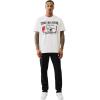 True Religion Men’s Short Sleeve True Vintage No.1 Tee – Casual Graphic Crew Neck T-Shirt(Optic White)