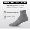 True Religion Mens Socks Ankle Socks for Men 6 & 12 Pairs Quarter Premium Athletic Shoe Size 8-12(12 Pairs: Assorted)