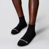 True Religion Mens Socks Ankle Socks for Men 6 & 12 Pairs Quarter Premium Athletic Shoe Size 8-12(6 Pairs: Black)
