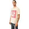 True Religion Men’s Ss Sashiko Tee(Bleached)