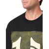 True Religion Men’s Ss Sashiko Tee(Jet Black)