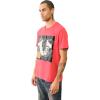 True Religion Men’s Ss Sashiko Tee(Washed Red)
