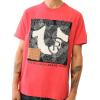 True Religion Men’s Ss Sashiko Tee(Washed Red)