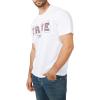 True Religion Men’s Ss True Stitch Tee(Optic White)