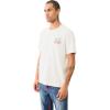 True Religion Men’s TR Reaper Tee – Premium Short Sleeve T-Shirt with Bold Reaper Graphic Design(Winter White)