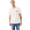 True Religion Men’s TR Reaper Tee – Premium Short Sleeve T-Shirt with Bold Reaper Graphic Design(Winter White)