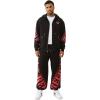 True Religion Overt Arch Logo Baggy Joggers for Men – Oversized Sweatpants with Drawstring Waist & Pockets