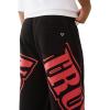 True Religion Overt Arch Logo Baggy Joggers for Men – Oversized Sweatpants with Drawstring Waist & Pockets