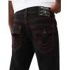 True Religion Ricky SN Flap Jeans for Men – 34” – Men’s Denim Pants with Iconic Flap Pockets