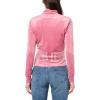 True Religion TR Velour Tracksuit Jacket for Women(Heather Rose)
