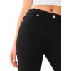 True Religion Women’s Becca Mid Rise Boot Cut Single Needle Stitching Jeans Pant – Black Body Rinse(Black Body Rinse)