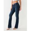 True Religion Women’s Becca Mid Rise Bootcut Jeans – Premium Stretch Denim, Flattering Ladies Jeans(Indigo Upgrade)
