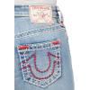 True Religion Women’s Becca Midrise Super T Boot Cut Jean(Cushed Lily)