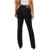 True Religion Women’s Billie Mid Rise Straight Stretch Single Needle Stitching Jeans Pant(Black Body Rinse)