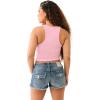 True Religion Womens Buddha Goddess Tank​(Prism Pink)