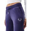 True Religion Womens Crystal Hs Velour Straight Leg(Astral Aura)