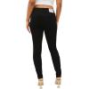True Religion Women’s Halle Mid Rise Super Skinny Fit Jeans Denim Single Needle Stitching(Black Body Rinse)