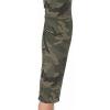 True Religion Womens Halle Super Skinny Midrise Big T Jean(Olive Camo)