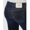 True Religion Women’s Jennie Mid Rise Curvy Fit Skinny Ankle Jean, Indigo Upgrade, 34
