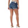 True Religion Women’s Jennie Midrise Curvy Denim Short(Persian Gulf Wash)