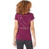 True Religion Women’s Neon Hs Slim V Neck Tee(Purple Potion)