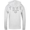 True Religion mens Classic Logo Long Sleeve Zip Up Hoodie(Oatmeal)