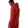 True Religion mens Metallic Buddha Fleece Hoody(True Red)