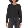True Religion womens Heritage Buddha Pullover(Jet Black)