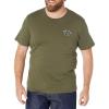 Made from 100% Cotton, This Mens t-Shirt Offers Premium Construction and Lasting Durability.(Militant Green)