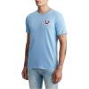Made from 100% Cotton, This Mens t-Shirt Offers Premium Construction and Lasting Durability.(Oasis Blue)