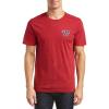 Made from 100% Cotton, This Mens t-Shirt Offers Premium Construction and Lasting Durability.(Ruby Red)