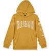True Religion Boys Fleece Hoodies – Premium Zip Front & Pullover Sweatshirts, Stylish Design & Comfort(Mustard Pullover)